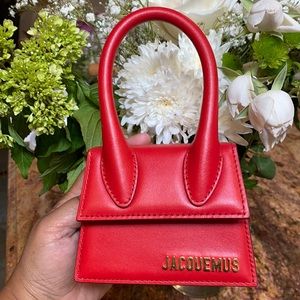 Red Jacquemus Le Chiquito Bag NWT